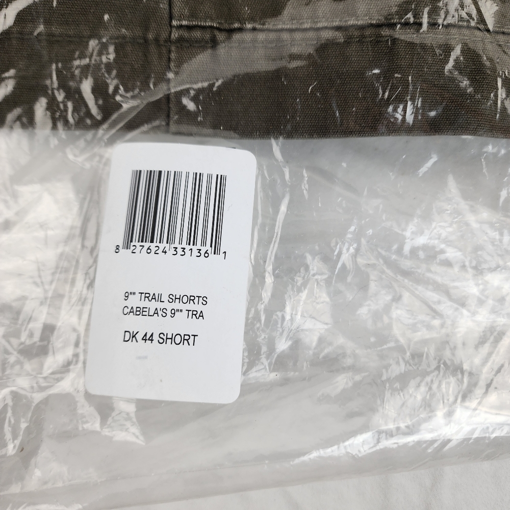 NWT Cabela's Outdoors  Company Men's Trail Blazer Shorts Size 44 9" Inseam Green - Picture 14 of 15
